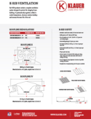 K Rib Ventilation Spec Sheet Thumbnail